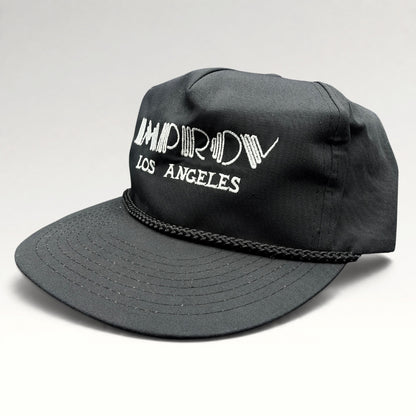 Improv Los Angeles Nissin Vintage 1990s Zipperback Rope Hat, photo 3