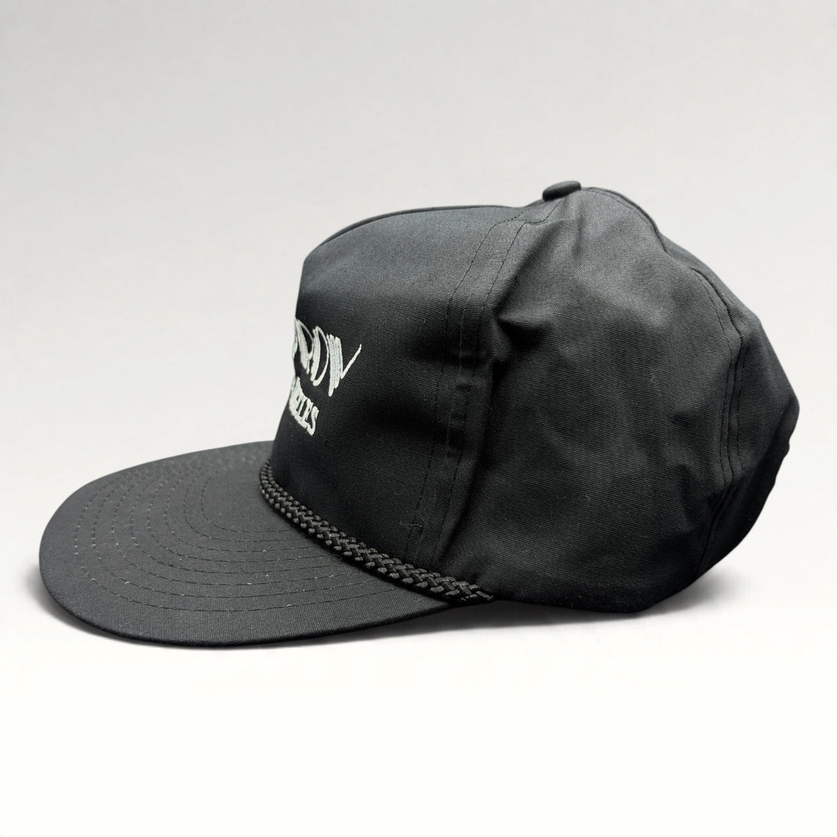 Improv Los Angeles Nissin Vintage 1990s Zipperback Rope Hat, photo 4