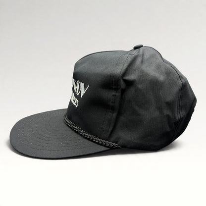 Improv Los Angeles Nissin Vintage 1990s Zipperback Rope Hat, photo 4