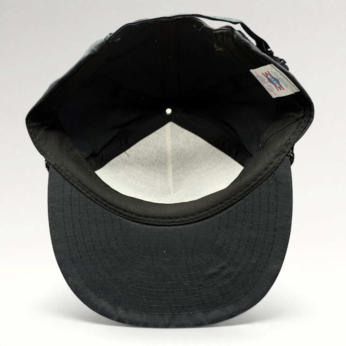 Improv Los Angeles Nissin Vintage 1990s Zipperback Rope Hat, photo 6