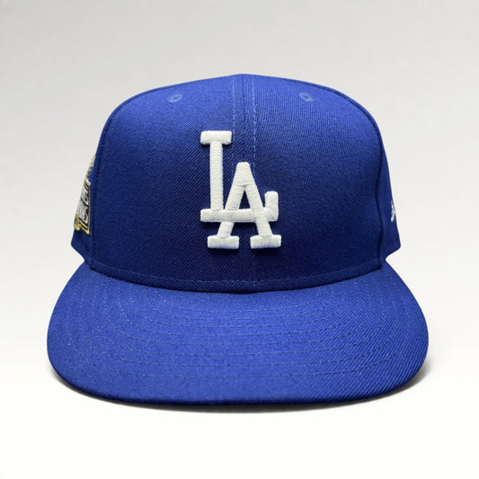 Los Angeles Dodgers 2020 World Series Champions New Era 59FIFTY Fitted Hat 7 5/8, photo 1