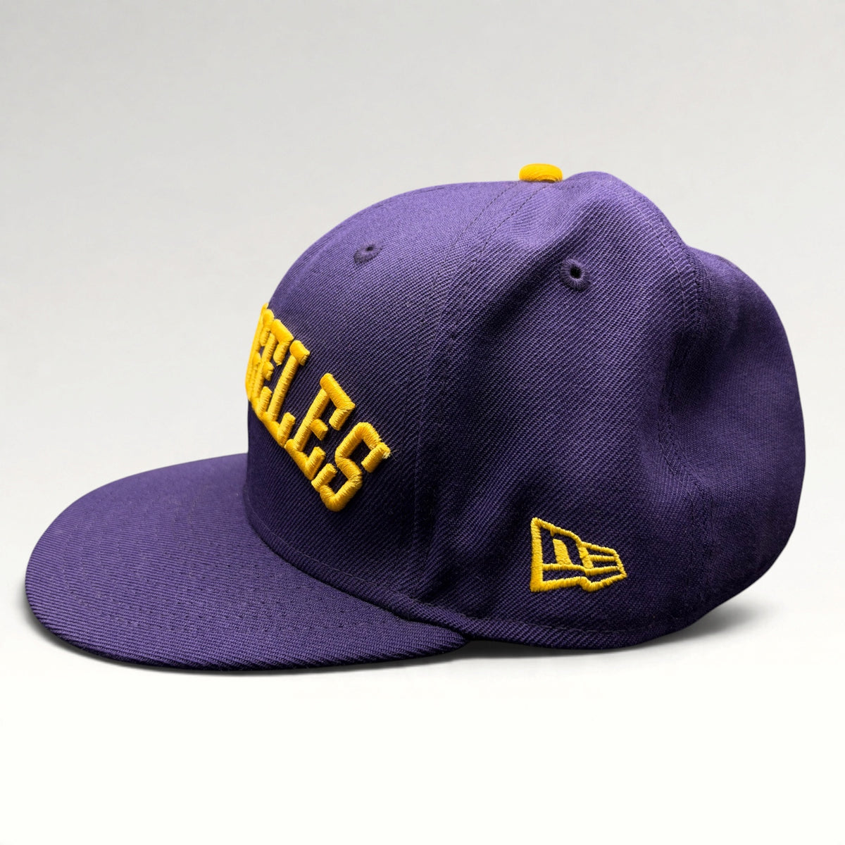 Los Angeles Dodgers Purple Gold New Era 59FIFTY Fitted Hat 7 3/8, photo 4