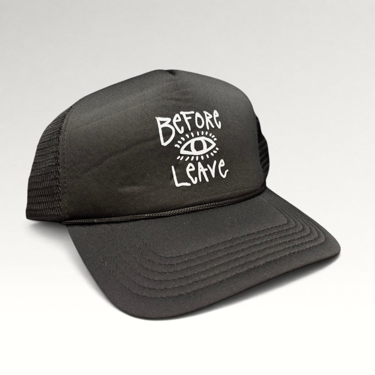 Before Leave Rope Front Snapback Trucker Hat, photo 2