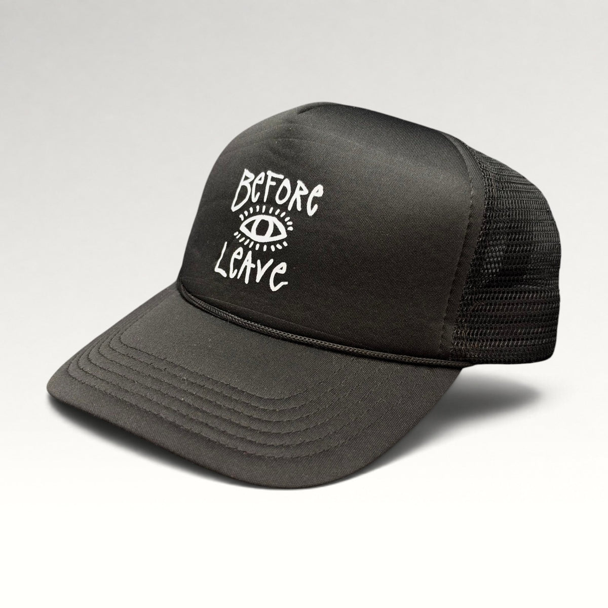 Before Leave Rope Front Snapback Trucker Hat, photo 3