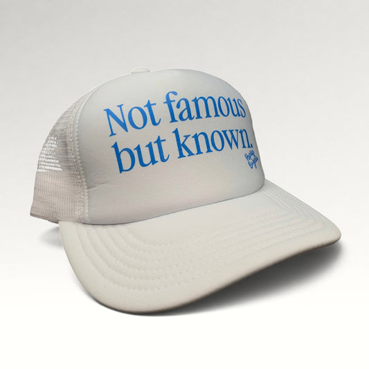 PopUp Bagels Not Famous But Known Snapback Trucker Hat, photo 2