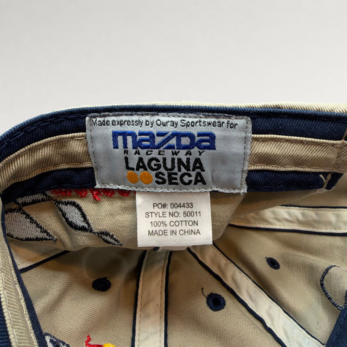 Red Bull US Grand Prix Mazda Raceway Laguna Seca Strapback Hat, photo 7