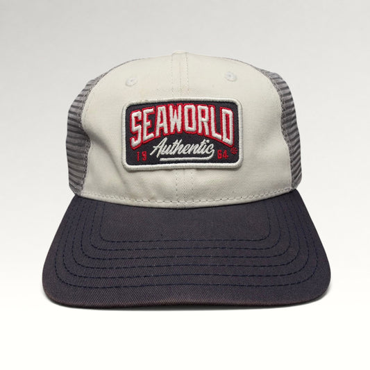 SeaWorld Authentic Snapback Trucker Hat view 1