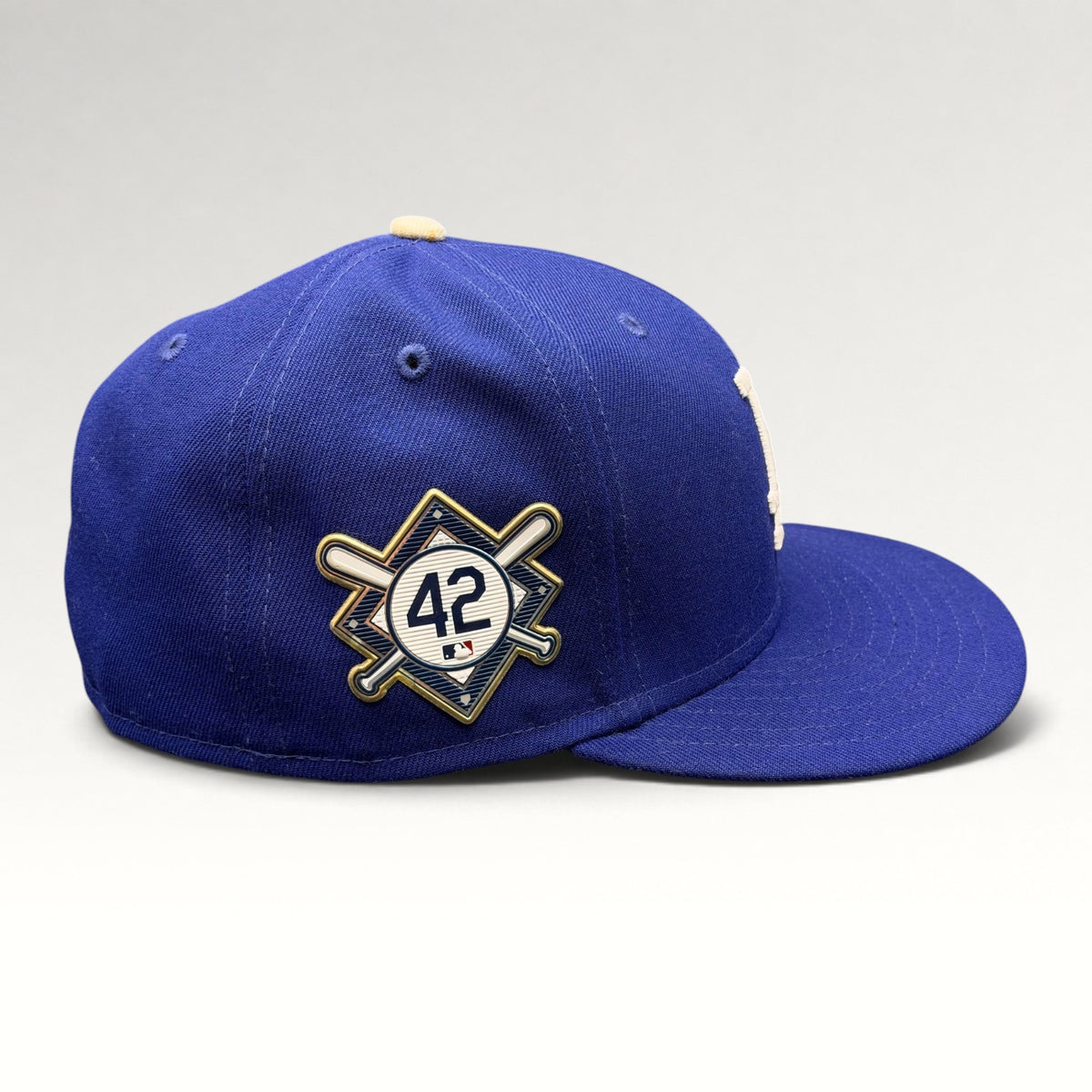 Los Angeles Dodgers Jackie Robinson New Era 59FIFTY Fitted Hat Size 7 1/2 view 5
