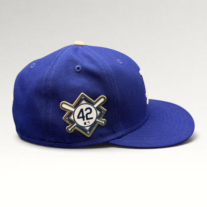 Los Angeles Dodgers Jackie Robinson New Era 59FIFTY Fitted Hat Size 7 1/2 view 5
