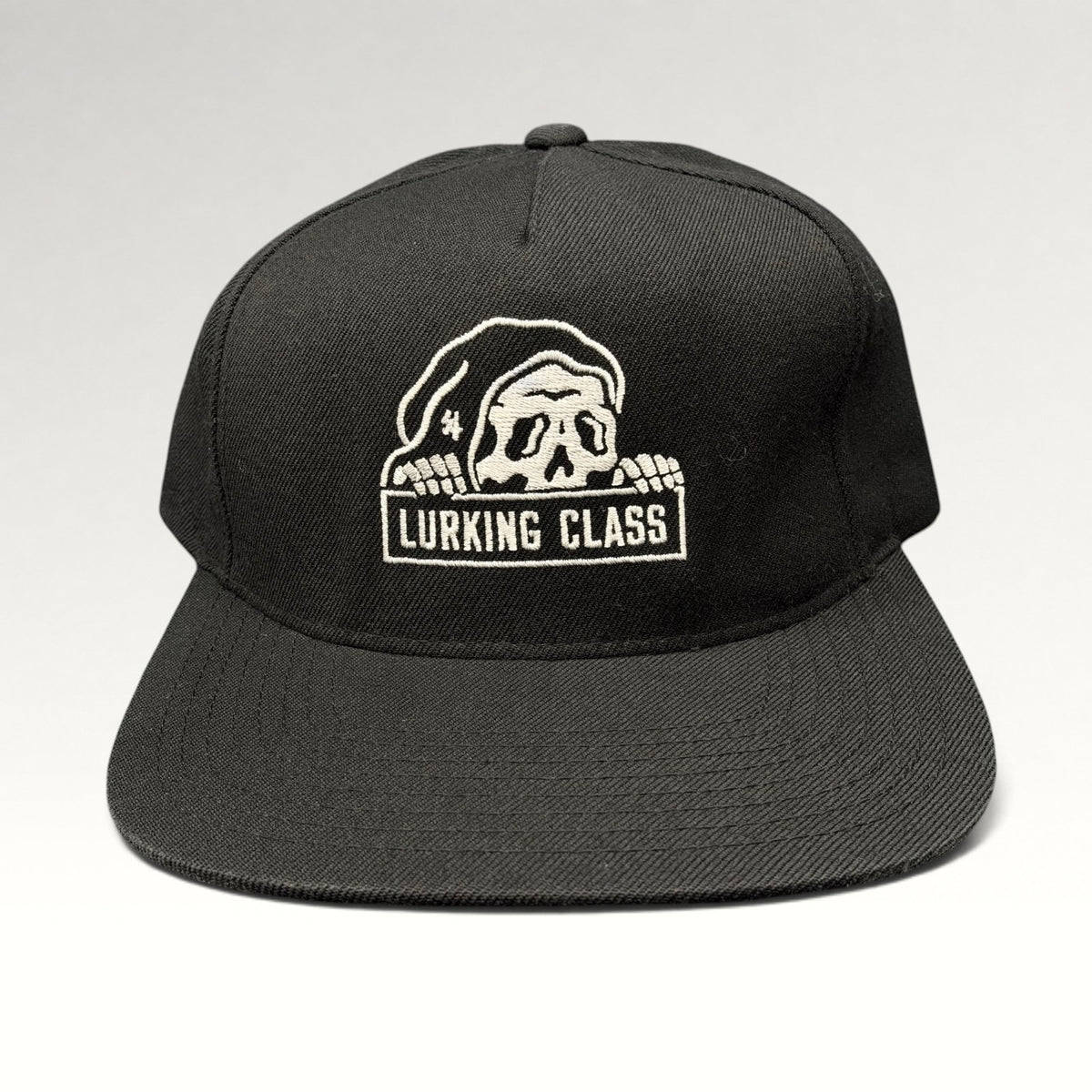 Lurking Class by Sketchy Tank Snapback Hat view 1