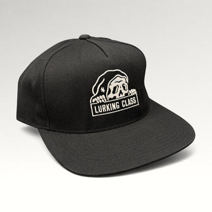 Lurking Class by Sketchy Tank Snapback Hat view 2