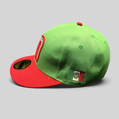 New Era 59FIFTY Mexico World Baseball Classic Fitted Hat 7 5/8 Green Red