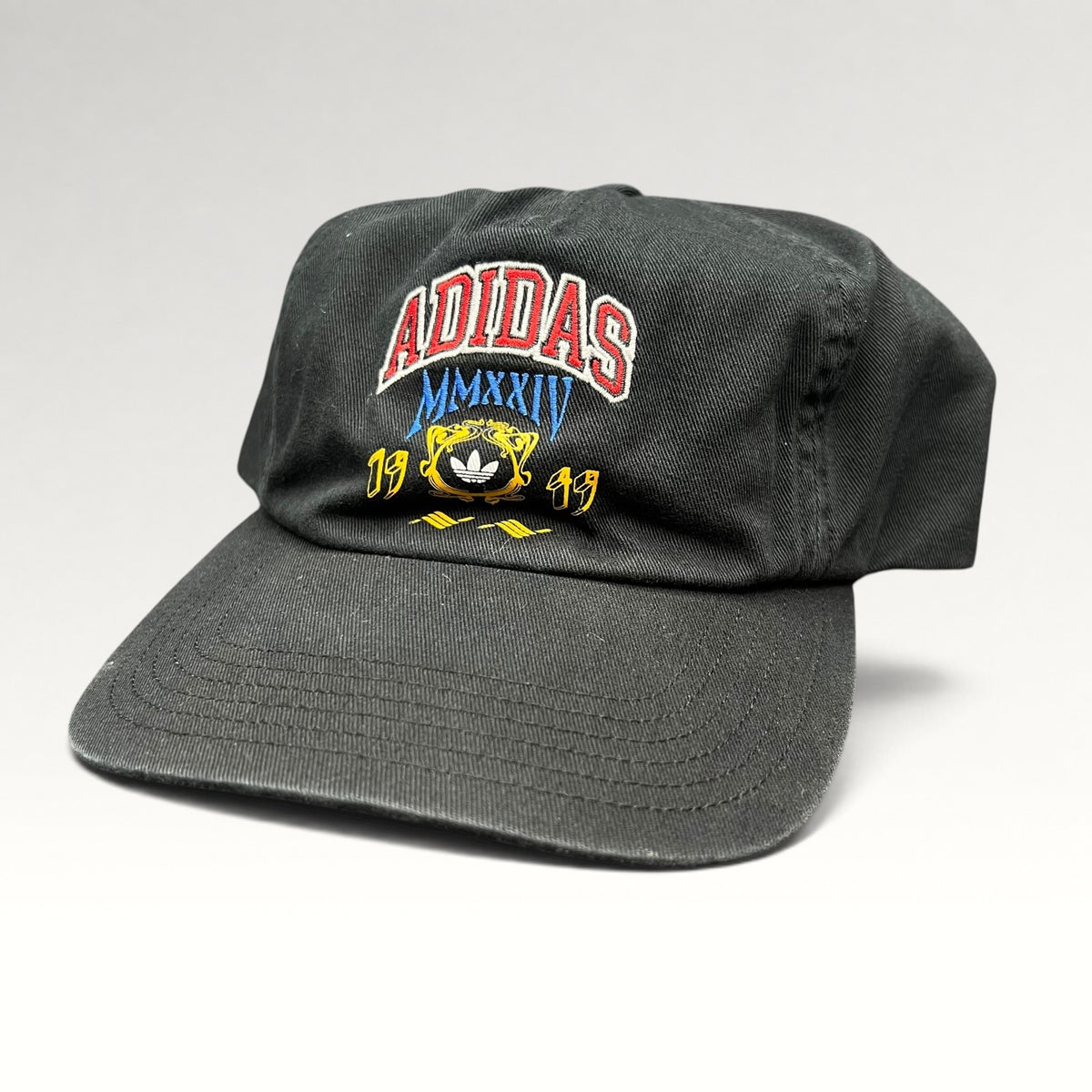Opposite front angled view of Adidas Heritage cap