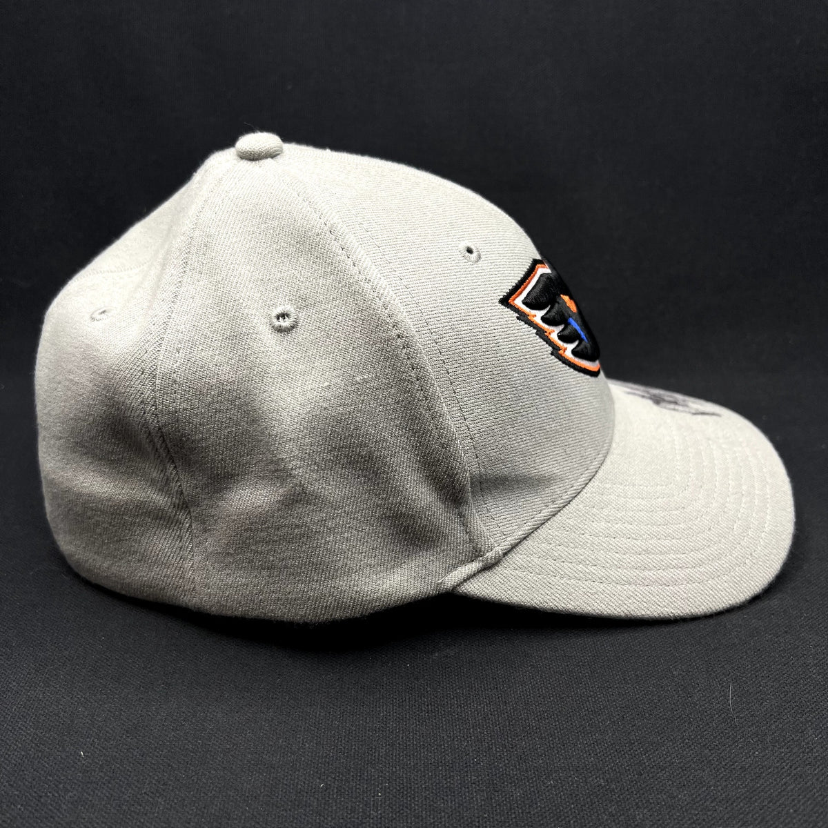 Lehigh Valley Phantoms Signed 47 Brand Stretch Fit Hockey Hat Gray