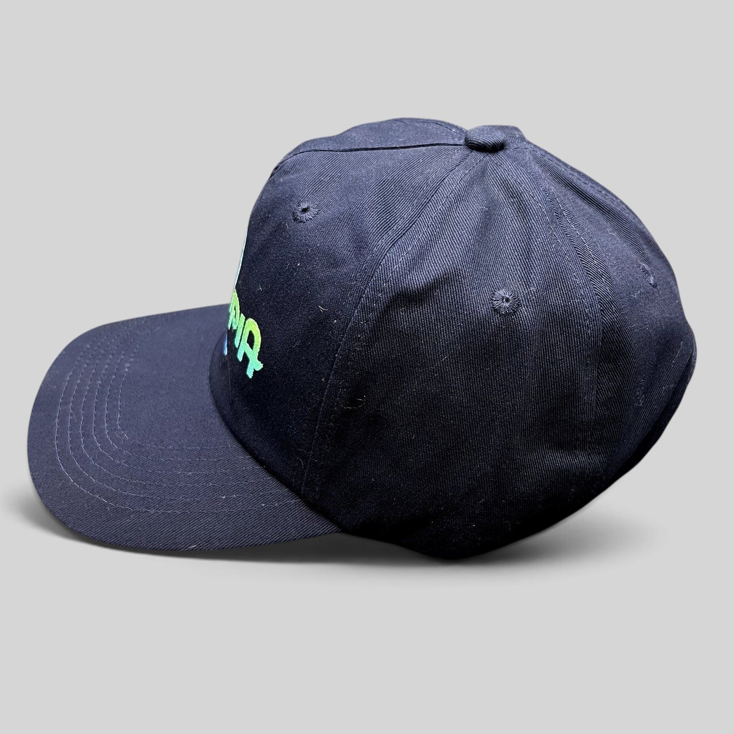 Disney Zootopia 2 Movie Promo Strapback Hat Navy Embroidered Cap