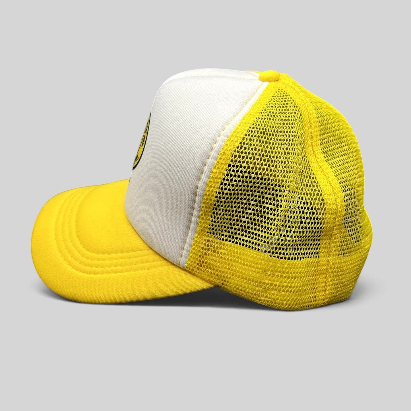 Gold’s Gym SoCal Snapback Trucker Hat Yellow White Fitness Gym California Cap