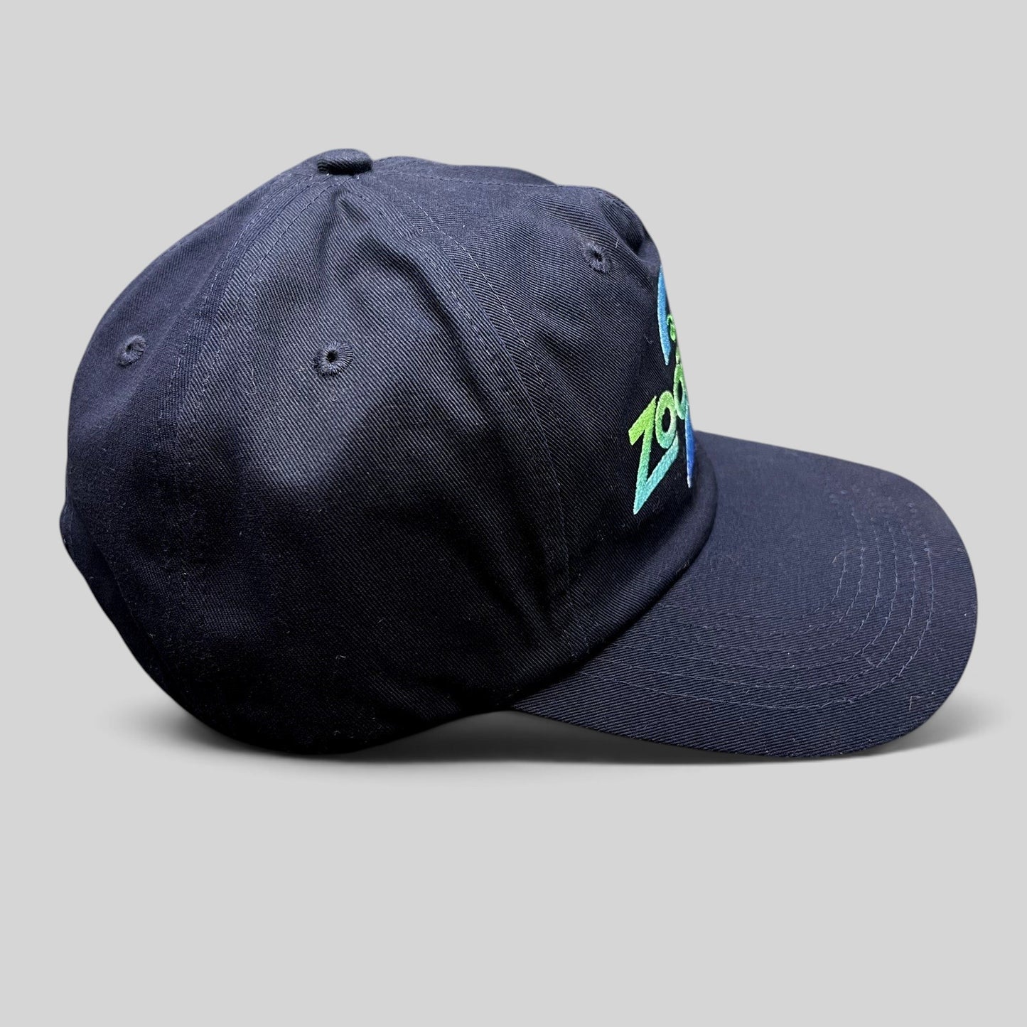 Disney Zootopia 2 Movie Promo Strapback Hat Navy Embroidered Cap