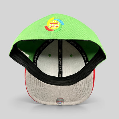 New Era 59FIFTY Mexico World Baseball Classic Fitted Hat 7 5/8 Green Red