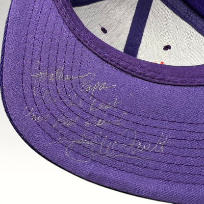 Vintage Willie Gault Signed Drive Nissin Snapback Hat 90s