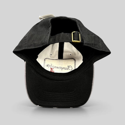 Raree Finds Alabama Crimson Tide 2013 BCS National Championship hat back view with adjustable brass strapback buckle