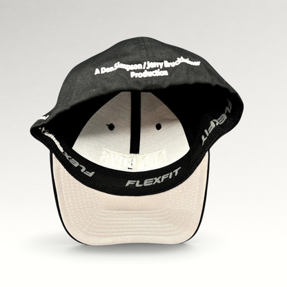 Raree Finds black Bad Boys Ride or Die crew hat with white embroidery and Flexfit interior band