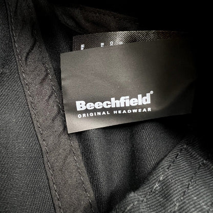 Raree Finds Beechfield Original Headwear interior brand label inside a black six-panel strapback hat
