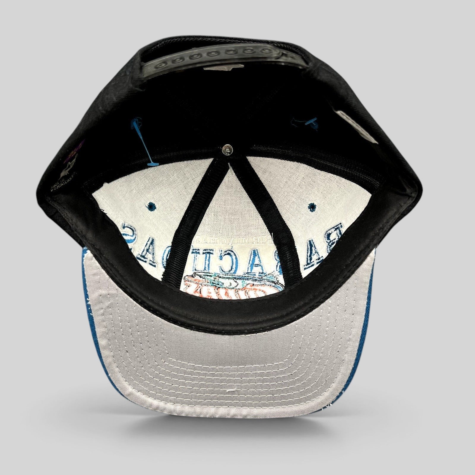 Raree Finds vintage 1995 Birmingham Barracudas CFL snapback hat by Starter with grey undervisor and wool construction