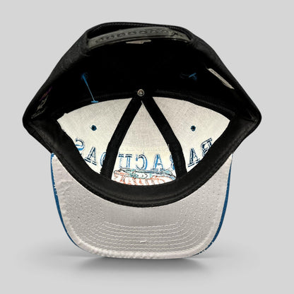 Raree Finds vintage 1995 Birmingham Barracudas CFL snapback hat by Starter with grey undervisor and wool construction