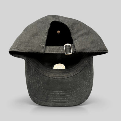 Raree Finds official Marvel Black Panther movie promo strapback hat in black with adjustable metal buckle closure