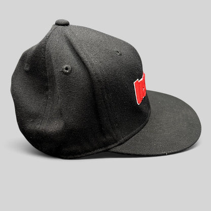 Raree Finds black Flexfit hat from the 2011 USASA National Championships with red USA50 embroidery on the front