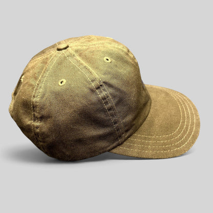 Raree Finds brown Polo Ralph Lauren cotton strapback cap with classic low-profile design and stitched brim detail