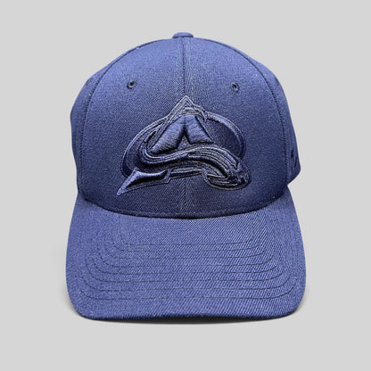 Raree Finds Colorado Avalanche navy blue fitted hat with tonal embroidered team logo and structured crown