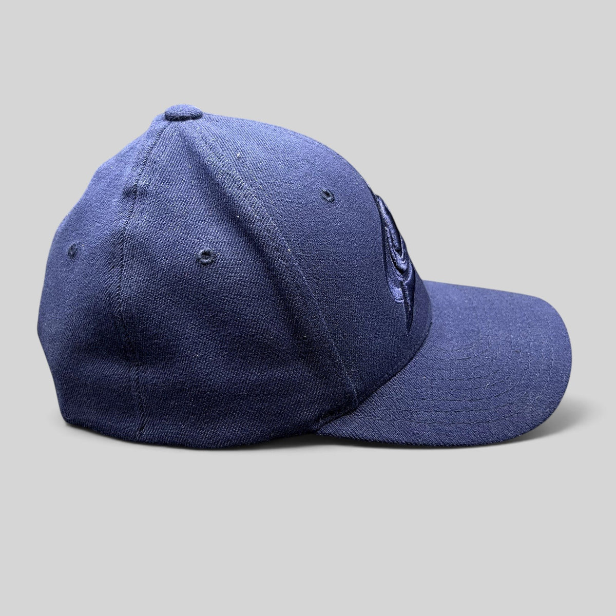Raree Finds Colorado Avalanche navy blue fitted hat with tonal embroidered logo and curved bill
