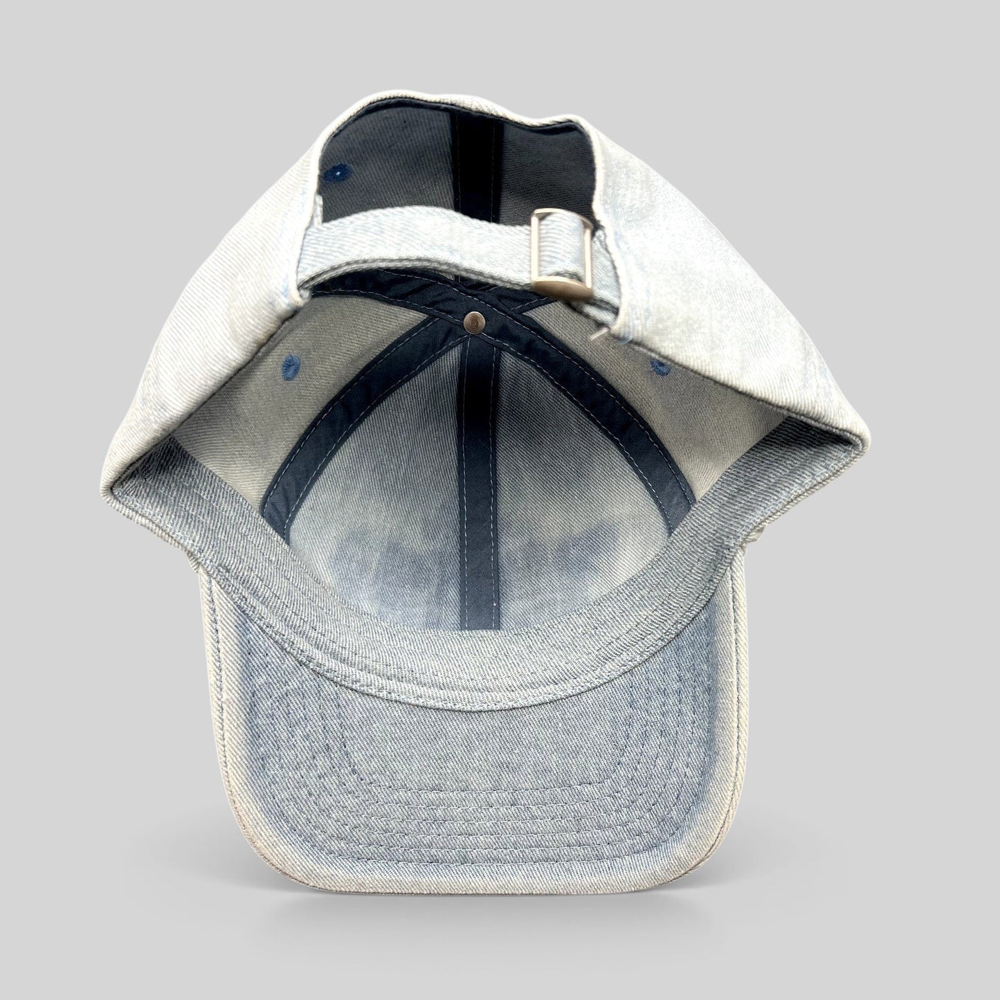 Raree Finds Disney Freakier Friday promotional light blue washed cotton dad hat with adjustable metal strapback