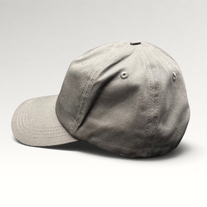 Raree Finds grey cotton twill snapback hat from the Red Bull Lords of the Floor breakdance event