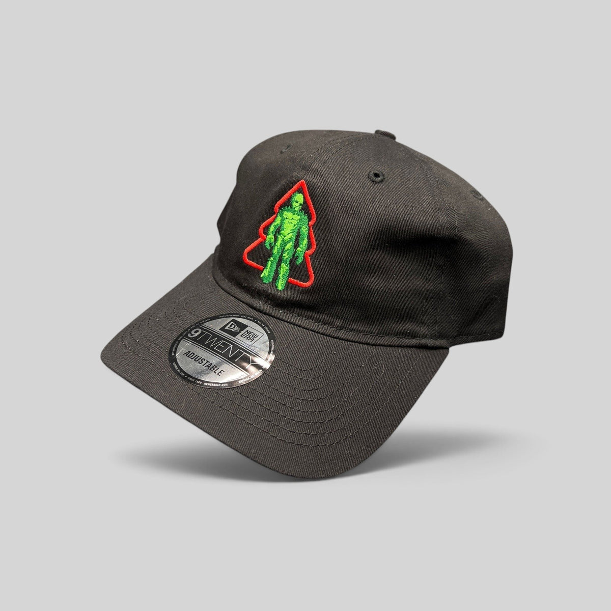Raree Finds Marvel Guardians of the Galaxy Holiday Special New Era 9TWENTY black cotton hat with Groot tree embroidery