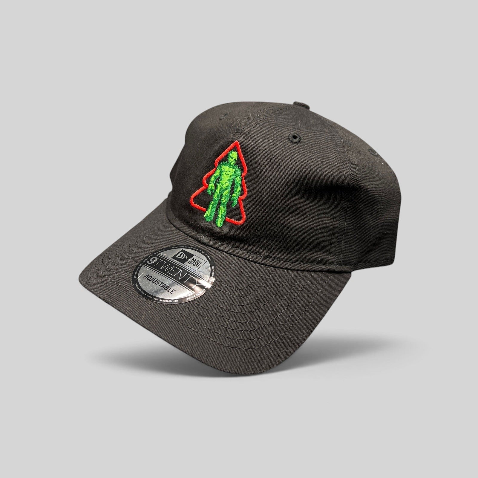 Raree Finds Marvel Guardians of the Galaxy Holiday Special New Era 9TWENTY black cotton hat with Groot tree embroidery