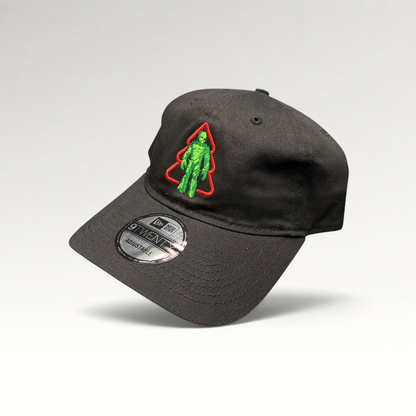 Raree Finds Marvel Guardians of the Galaxy Holiday Special New Era 9TWENTY black cotton hat with Groot tree embroidery