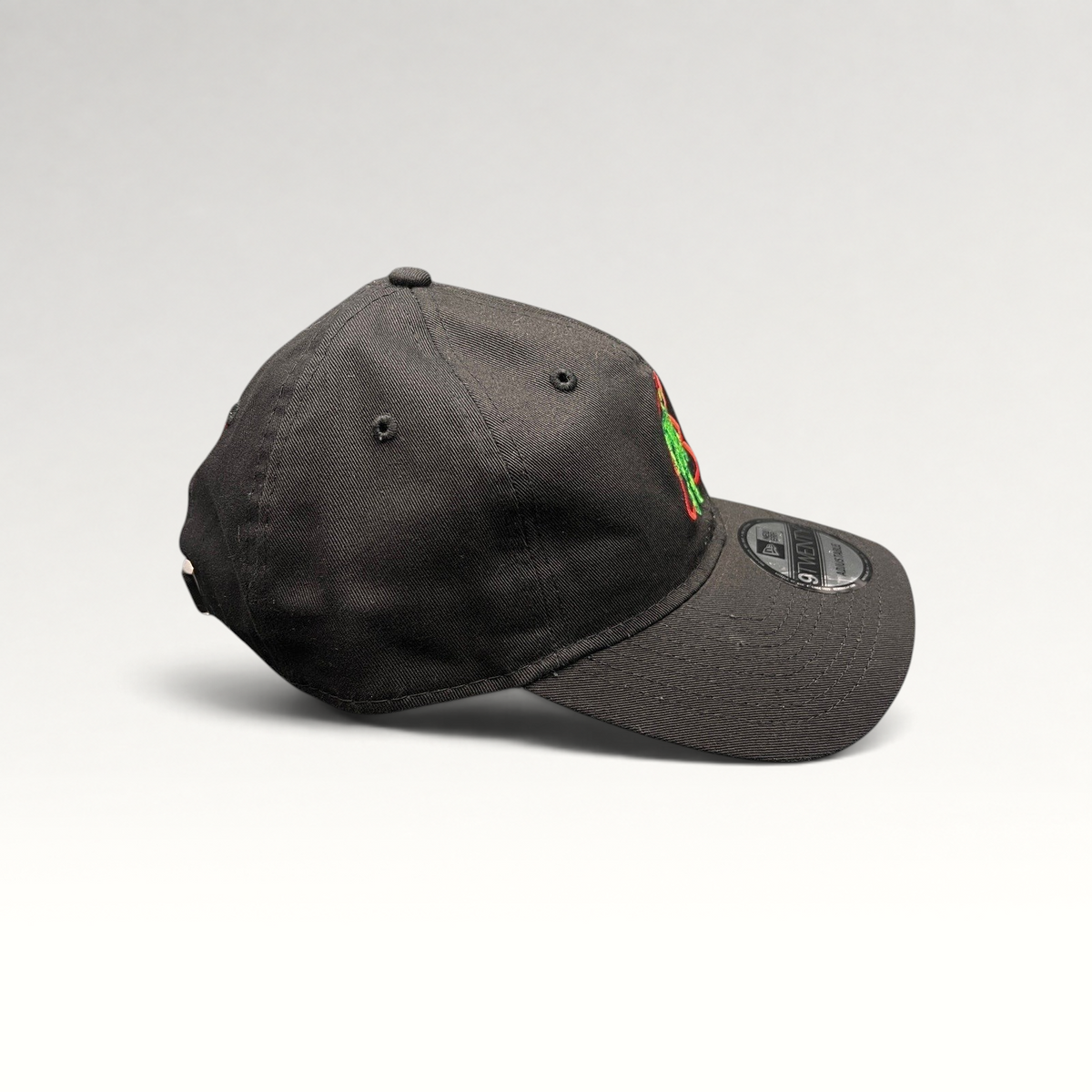 Raree Finds Marvel Guardians of the Galaxy Holiday Special New Era 9TWENTY black cotton cap with Groot embroidery