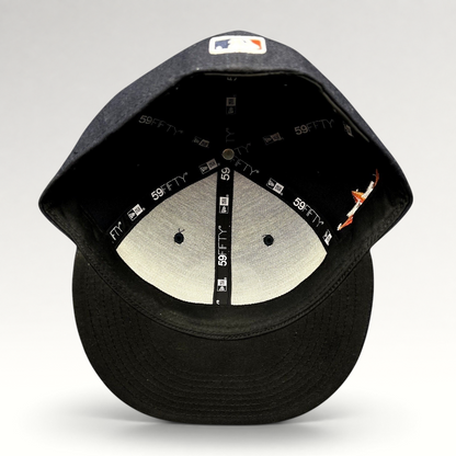 Raree Finds New Era 59FIFTY Houston Astros Apollo 11 fitted hat interior showing branded taping and MLB logo