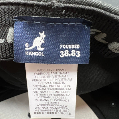 Raree Finds Kangol cap interior label showing brand logo, founding year 1938, and Vietnam manufacturing details.