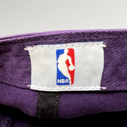 Raree Finds purple cotton Los Angeles Lakers hat interior featuring an official NBA licensed merchandise tag