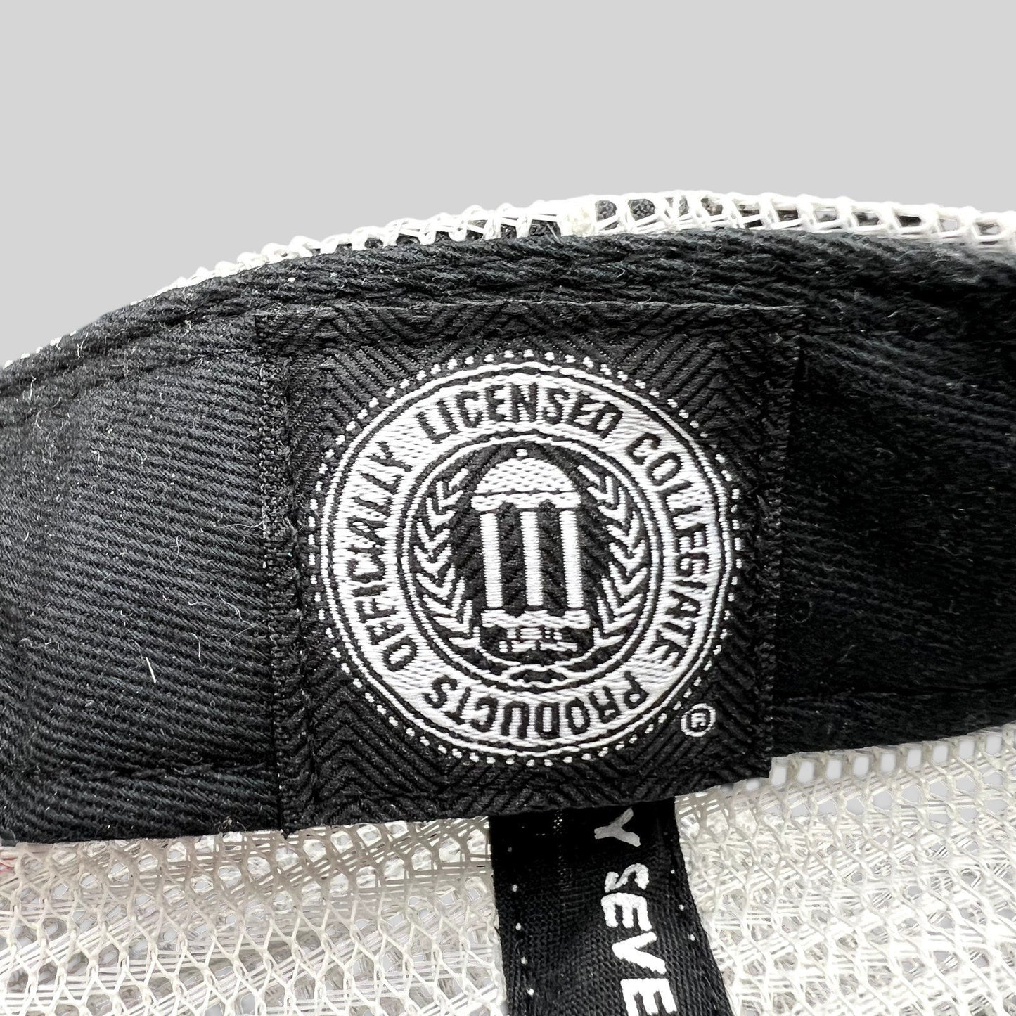Raree Finds Maryland Terrapins 47 Brand hat interior label showing officially licensed collegiate product branding