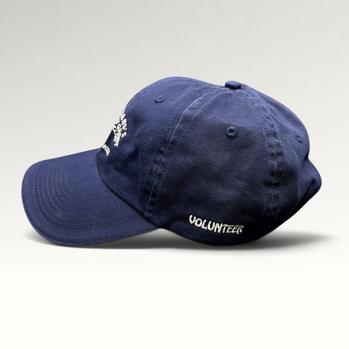 Raree Finds navy blue cotton strapback hat from the Vince Gill and Amy Grant Snowmass Club Charity Classic