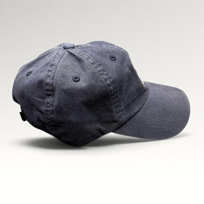 Raree Finds navy blue 2012 Rolex Newport Bermuda Race Week sailing cap with embroidered crest and green undervisor