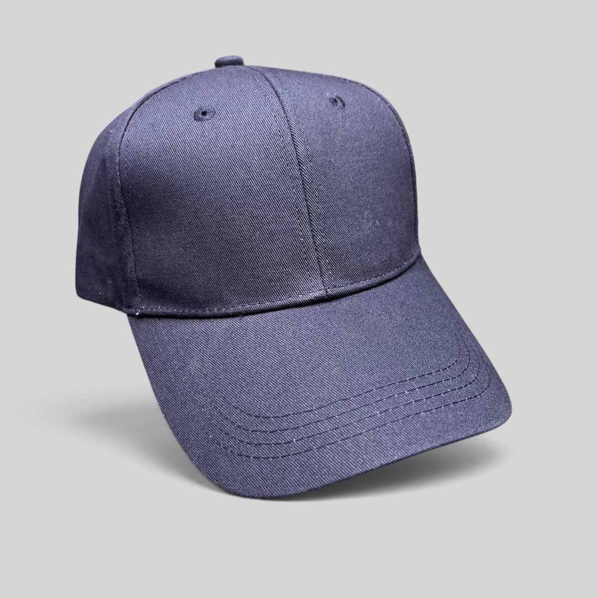 Raree Finds navy blue Readyverse Studios strapback dad cap with adjustable metal buckle and six-panel construction
