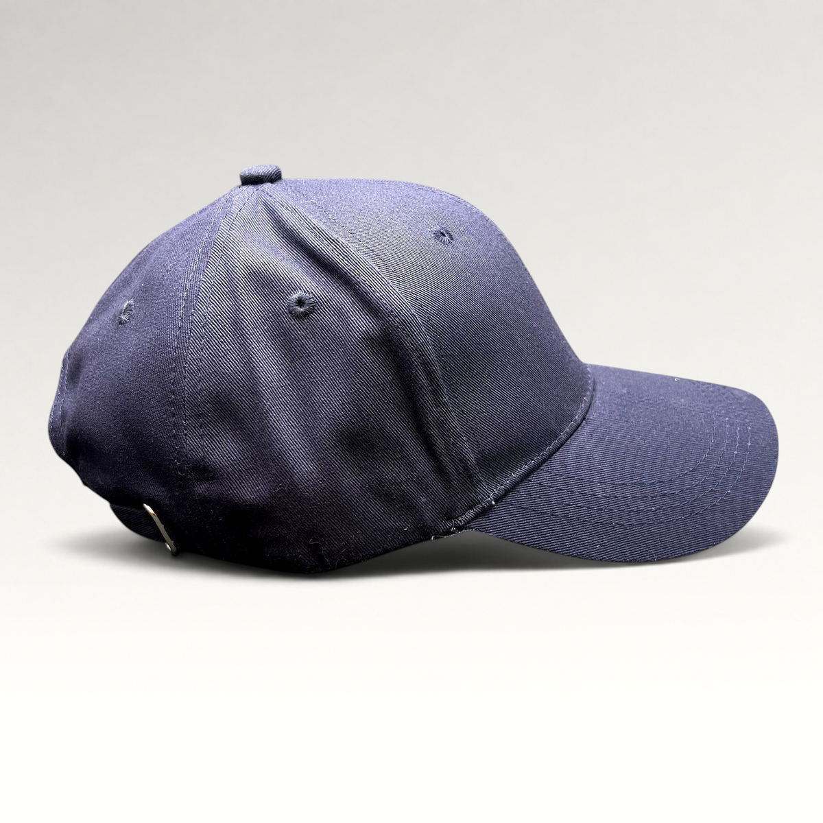 Raree Finds navy blue Readyverse Studios strapback dad cap with adjustable metal buckle closure
