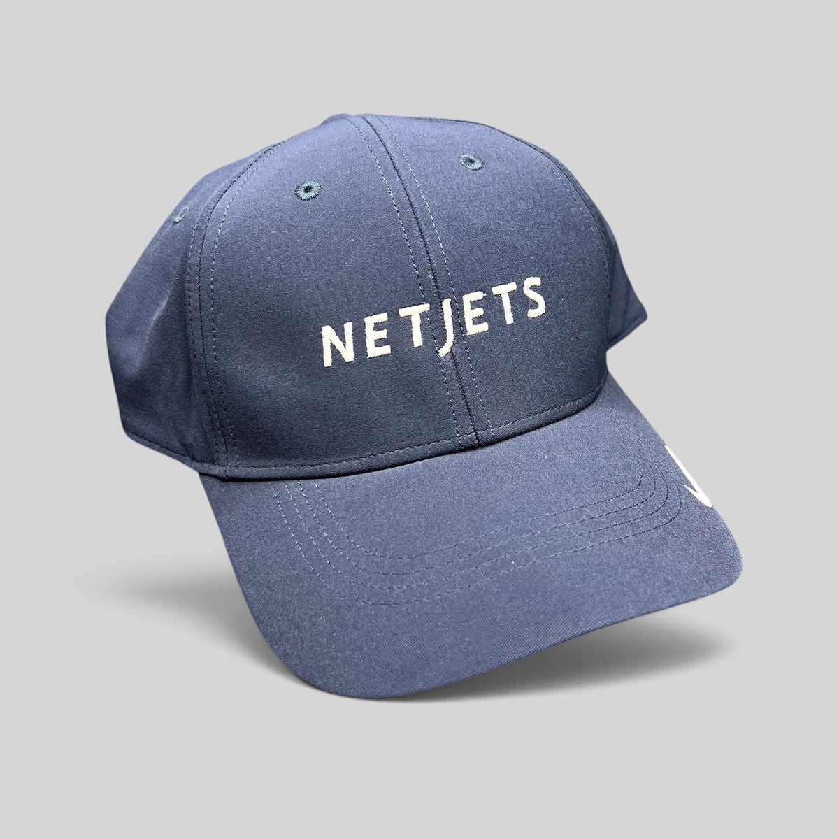 Raree Finds navy blue Nike Legacy91 NetJets performance hat with embroidered logo and moisture-wicking fabric