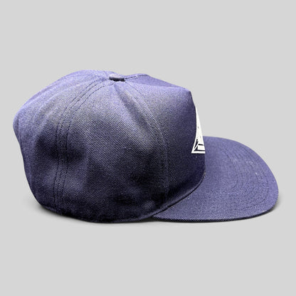 Raree Finds 47 Brand Nitro Circus navy blue snapback hat with embroidered Brotherhood of Ramp Builders graphic
