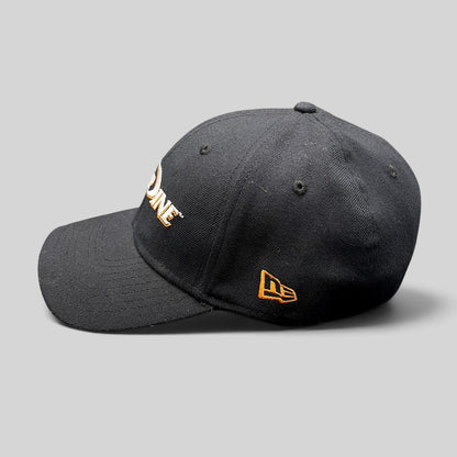 Raree Finds navy Pepperdine Waves New Era 39THIRTY flex fit hat with embroidered logo and side flag